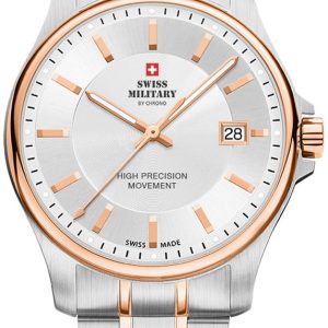 Swiss Military SM30200.07 Chrono Silverfärgad/Roséguldstonat stål