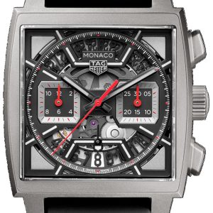 TAG Heuer CBL2183.FT6236 Monaco Grå/Gummi