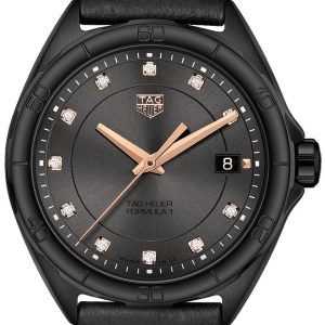 TAG Heuer Damklocka WBJ1317.FC8230 Formula 1 Ladies Svart/Läder Ø35