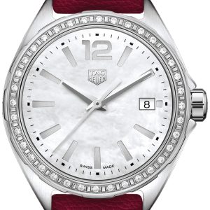 TAG Heuer Damklocka WBJ131A.FC8253 Formula 1 Ladies Vit/Läder Ø35 mm