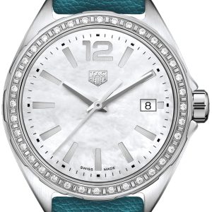 TAG Heuer Damklocka WBJ131A.FC8256 Formula 1 Ladies Vit/Läder Ø35 mm