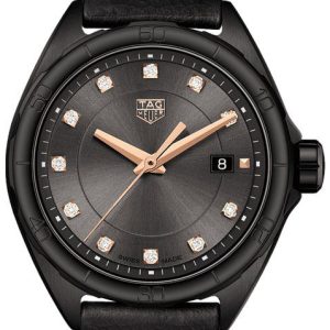 TAG Heuer Damklocka WBJ1417.FC8234 Formula 1 Ladies Svart/Läder Ø32