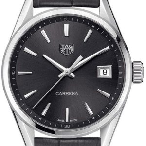 TAG Heuer Damklocka WBK1313.FC8260 Carrera Lady Grå/Läder Ø36 mm