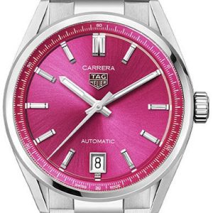 TAG Heuer Damklocka WBN2313.BA0001 Carrera Rosa/Stål Ø36 mm