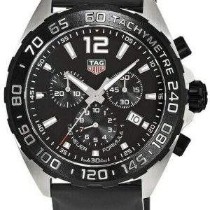 TAG Heuer Herrklocka CAZ1010.FT8024 Formula 1 Svart/Gummi Ø43 mm