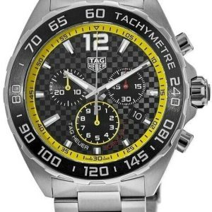 TAG Heuer Herrklocka CAZ101AC.BA0842 Formula 1 Svart/Stål Ø43 mm