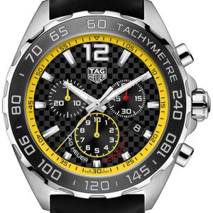 TAG Heuer Herrklocka CAZ101AC.FT8024 Formula 1 Svart/Gummi Ø43 mm