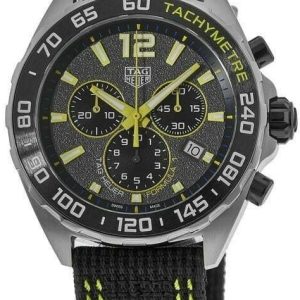 TAG Heuer Herrklocka CAZ101AG.FC8304 Formula 1 Svart/Textil Ø43 mm