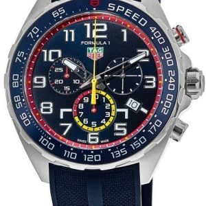 TAG Heuer Herrklocka CAZ101AL.FT8052 Formula 1 Blå/Gummi Ø43 mm