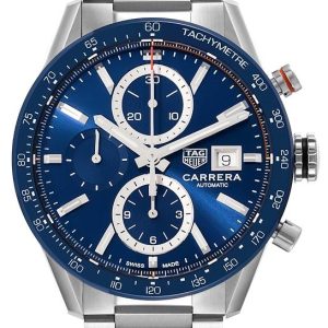 TAG Heuer Herrklocka CBM2112.BA0651 Carrera Blå/Stål Ø41 mm