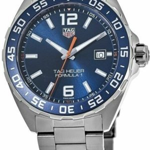 TAG Heuer Herrklocka WAZ1010.BA0842 Formula 1 Blå/Stål Ø43 mm