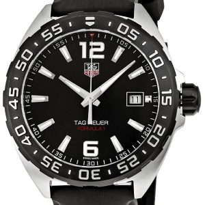 TAG Heuer Herrklocka WAZ1110.FT8023 Formula 1 Svart/Gummi Ø41 mm