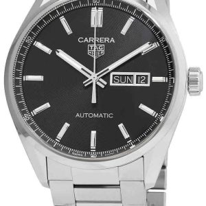 TAG Heuer Herrklocka WBN2010.BA0640 Carrera Svart/Stål Ø41 mm