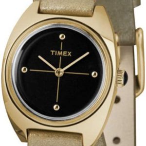 Timex 99999 Damklocka TW2R69800 Svart/Läder Ø24 mm