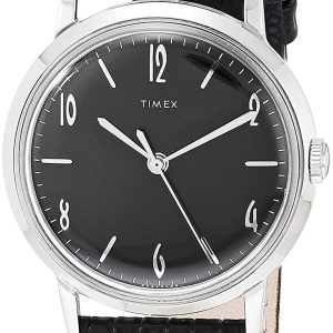 Timex 99999 Damklocka TW2T18200 Svart/Läder Ø34 mm