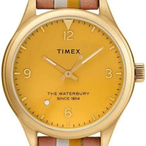 Timex 99999 Damklocka TW2T26600 Gul/Läder Ø34 mm