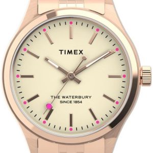 Timex 99999 Damklocka TW2U23300D7 Antikvit/Roséguldstonat stål Ø34