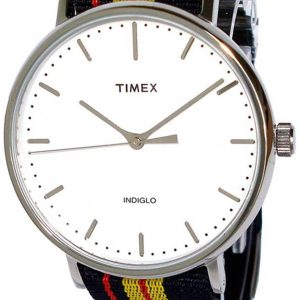 Timex 99999 Herrklocka ABT524 Vit/Textil Ø41 mm