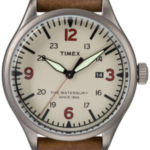 Timex 99999 Herrklocka TW2R38600D7 Antikvit/Läder Ø42 mm