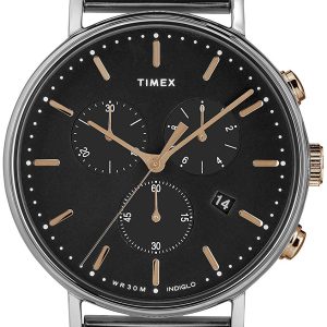 Timex 99999 Herrklocka TW2T11400 Svart/Stål Ø41 mm