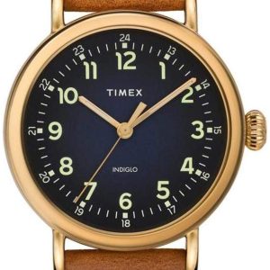 Timex 99999 Herrklocka TW2T20000 Blå/Läder Ø40 mm