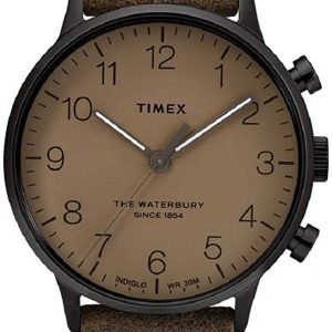 Timex 99999 Herrklocka TW2T27800 Brun/Läder Ø40 mm