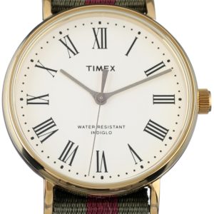 Timex 99999 Herrklocka TW2T98600LG Vit/Textil Ø37 mm