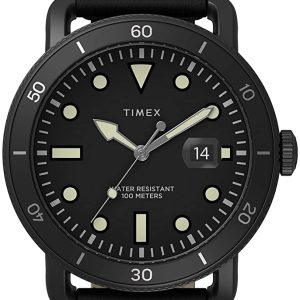 Timex 99999 Herrklocka TW2U01800 Svart/Läder Ø42 mm