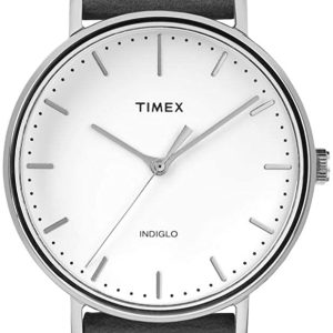 Timex 99999 TW2R26300 Vit/Läder Ø41 mm