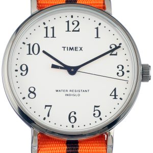 Timex ABT532 Vit/Textil Ø37 mm