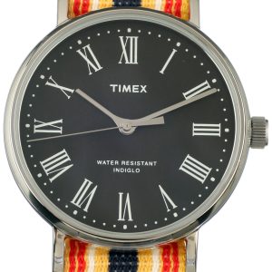 Timex ABT542 Svart/Textil Ø37 mm