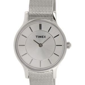 Timex Damklocka T2P167 Premium Collction Silverfärgad/Stål Ø26 mm