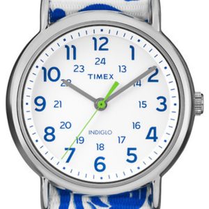 Timex Damklocka TW2P90300 Weekender Vit/Textil Ø38 mm