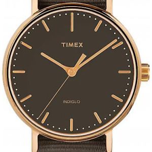 Timex Damklocka TW2R48900D7 Weekender Grå/Textil Ø37 mm