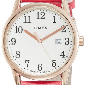 Timex Damklocka TW2R62500 Vit/Läder Ø38 mm