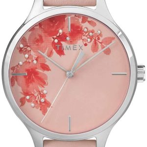 Timex Damklocka TW2R66600 Rosa/Läder Ø36 mm