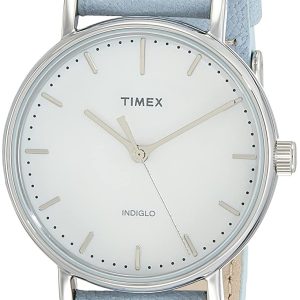 Timex Damklocka TW2R70300 Fairfield Vit/Läder Ø37 mm