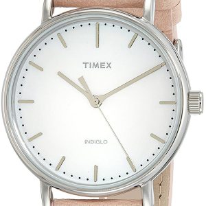 Timex Damklocka TW2R70400 Fairfield Vit/Läder Ø37 mm