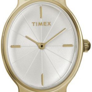 Timex Damklocka TW2R94700 Silverfärgad/Läder Ø24 mm