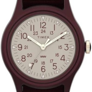 Timex Damklocka TW2T76900 The Waterbury Antikvit/Textil Ø29 mm