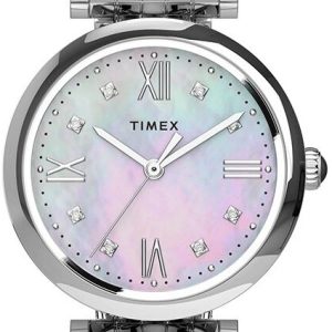 Timex Damklocka TW2T78700 Flerfärgad/Stål Ø28 mm