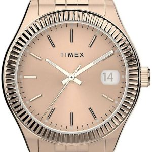 Timex Damklocka TW2T86800 Roséguldstonad/Roséguldstonat stål Ø34