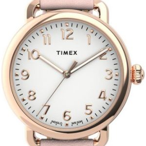 Timex Damklocka TW2U13500 Standard Vit/Läder Ø34 mm