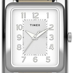 Timex Damklocka TW2U14500 Naiste Silverfärgad/Läder