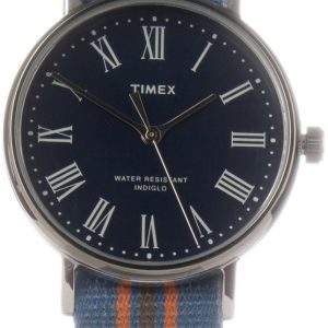 Timex Damklocka TW2U47100LG Blå/Textil Ø36 mm