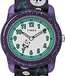 Timex Damklocka TW7C77000 Vit/Textil Ø28 mm