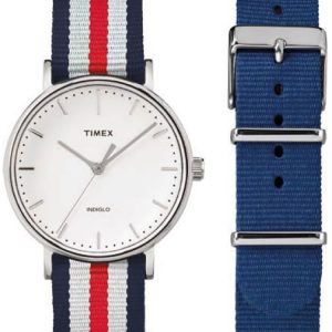 Timex Damklocka TWG019000 Vit/Gummi Ø37 mm