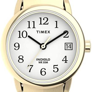 Timex Easy Reader Damklocka TWG025300 Vit/Gulguldtonat stål Ø25 mm