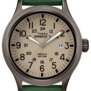 Timex Expedition Herrklocka TW4B06800 Beige/Läder Ø40 mm