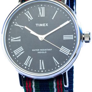 Timex Fairfield ABT541 Svart/Textil Ø37 mm